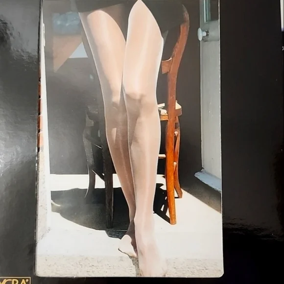 NWT'S JOANNA TROJER SATIN SHEER HOSIERY - Picture 5 of 5